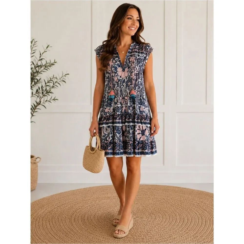 Hunter Bell Floral Dress